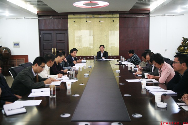 市水利局召開曹河、磨灘水電站工程推進會